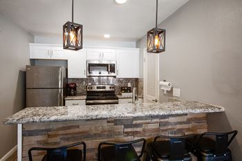 Kitchenette at Orange Tree Village Apartments